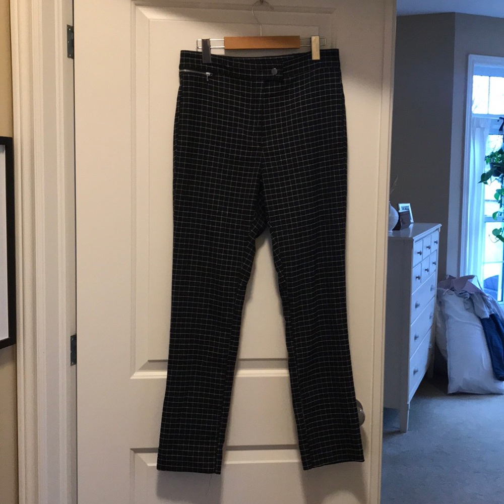HM Checkered Dress Pants
